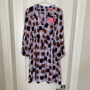 Kate Spade Geo Print Mini Dress